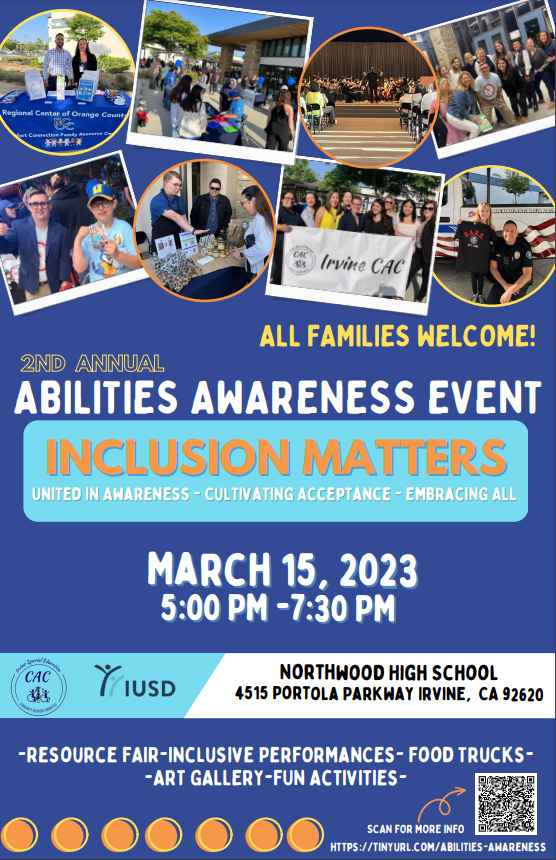 Abilities Awareness Event Flyer