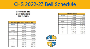 CHS 2022-23 Bell Schedule