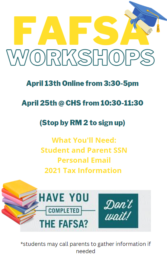 FAFSA Workshop Flyer
