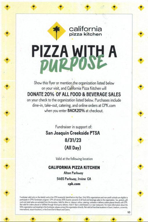 CPK Flyer